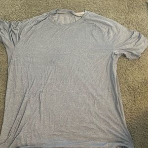 blue lulu lemon shirt